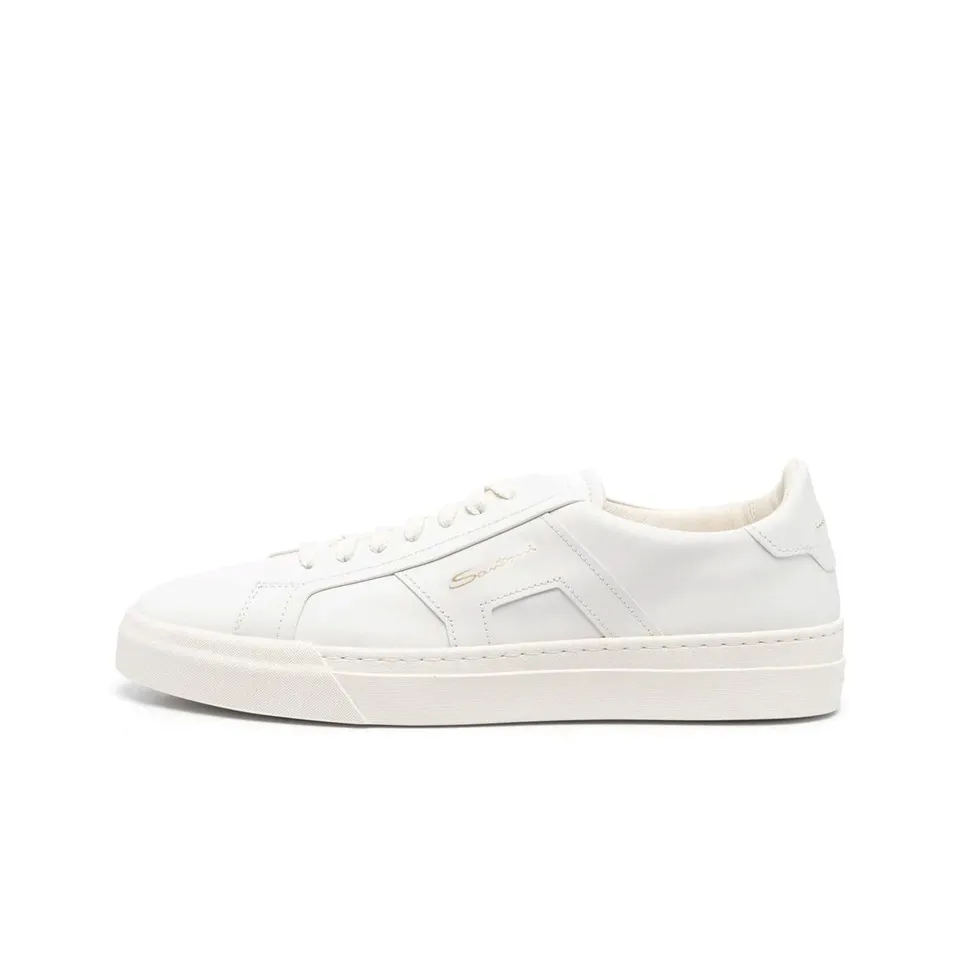 Santoni Skateboard Shoes Men Low Top