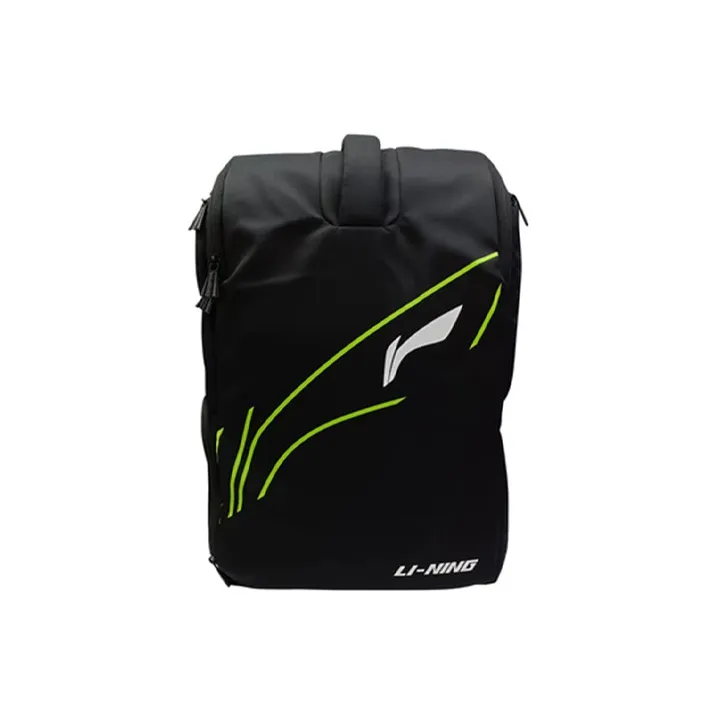 Подкладочная ткань Бадминтон Сумка для ракеток Рюкзак Стандартный Унисекс Черный