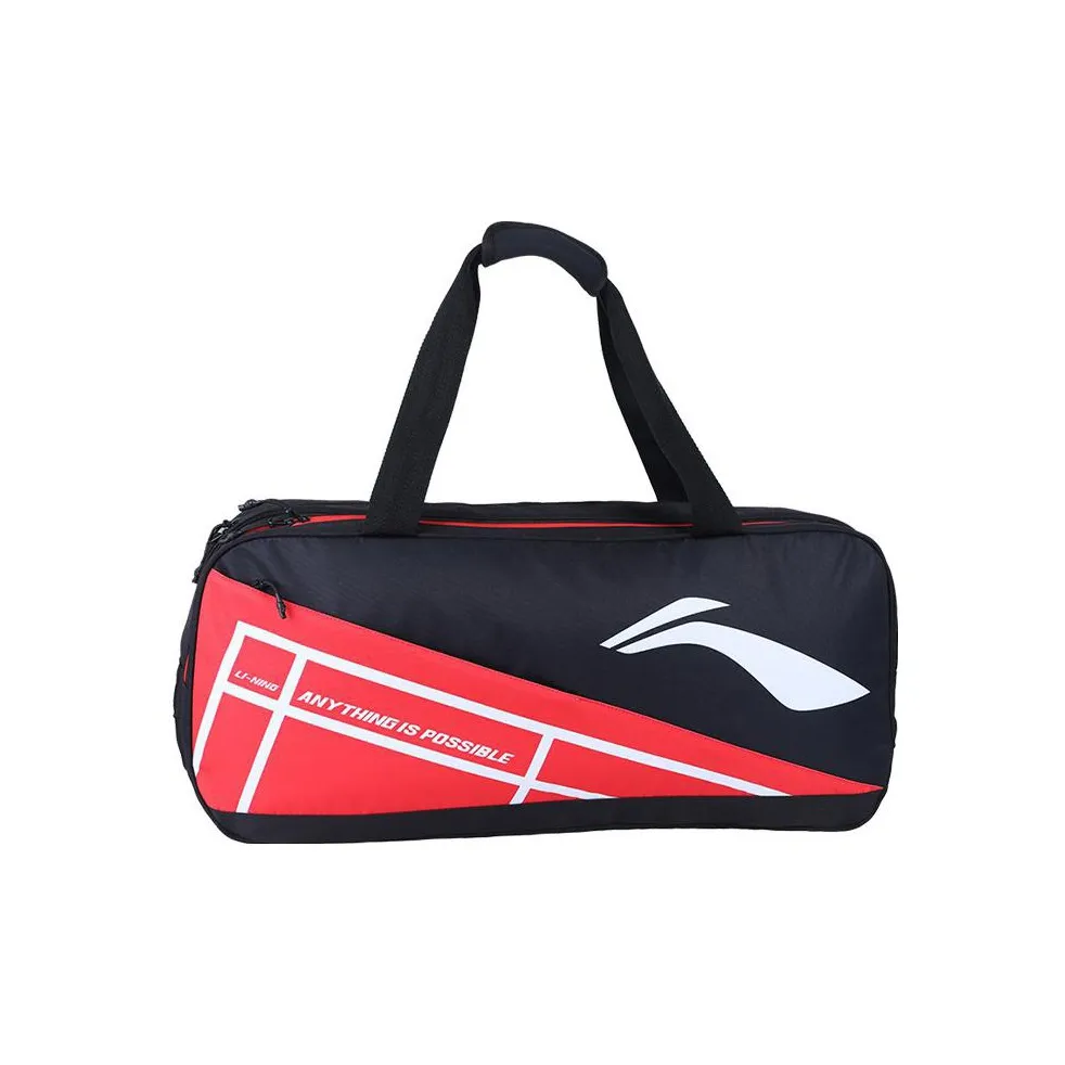 Подкладочная ткань для бадминтона сумка через плечо стандартная унисекс черный красный