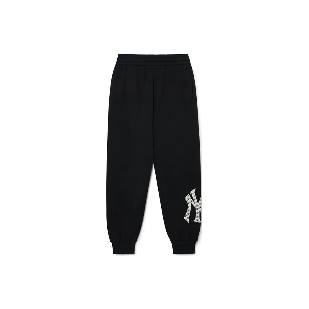 MLB New York Yankees Knitted Sweatpants Unisex Black