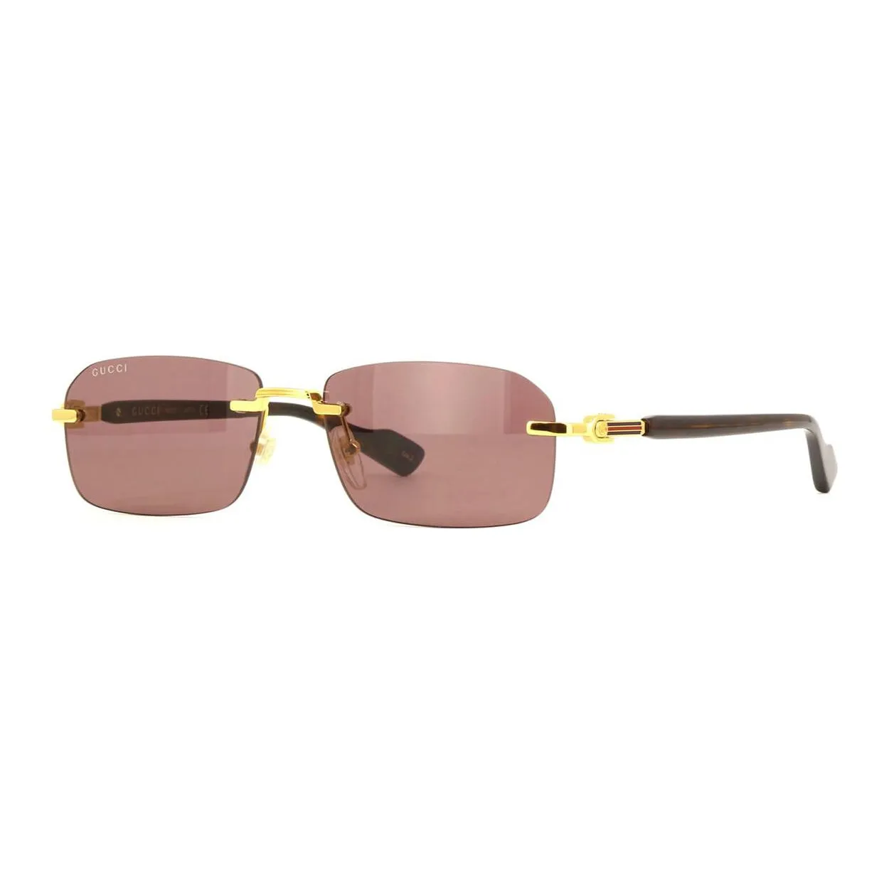 GUCCI Eyewear Rectangular Frame Sunglasses