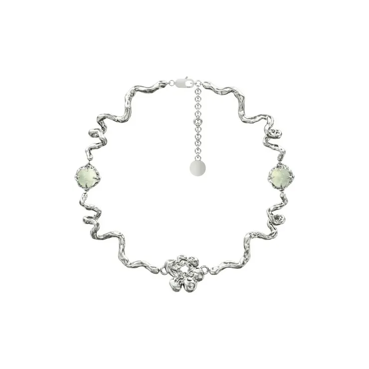 OINICIO Белое золото с покрытием медные браслеты унисекс