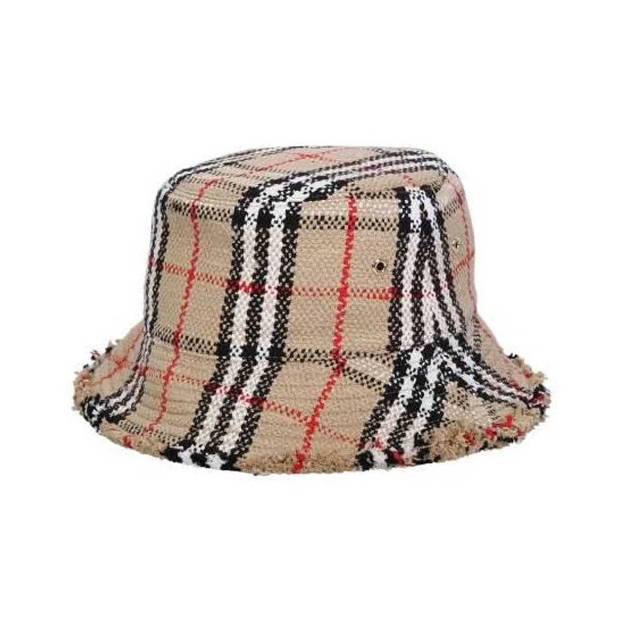 Burberry Checked Bucket Hat