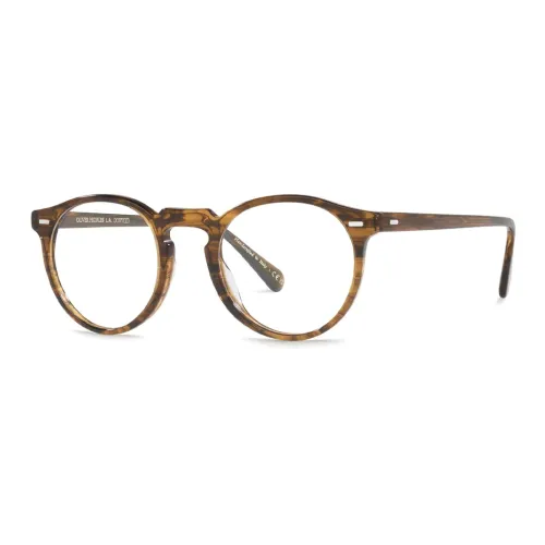 Oliver Peoples Оправы для очков Коричневый Унисекс