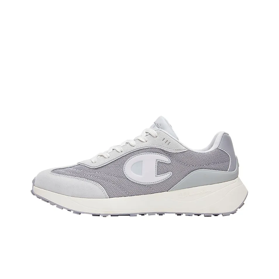 Champion Retro Sports Low Top Running Shoes Men's Gray