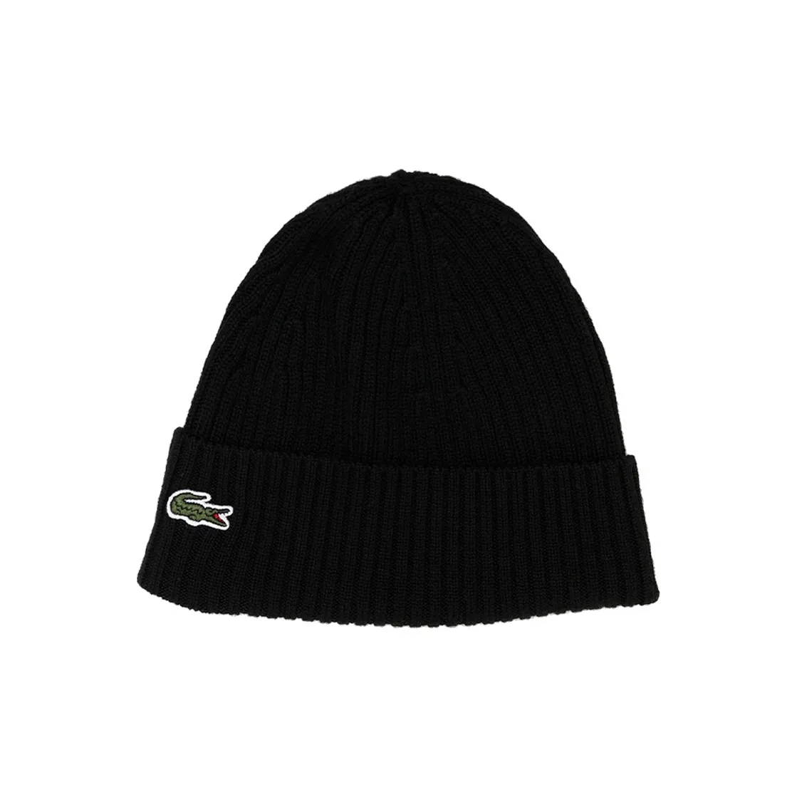 Коллаборация LACOSTE Шерые Шапки Черные Мужские