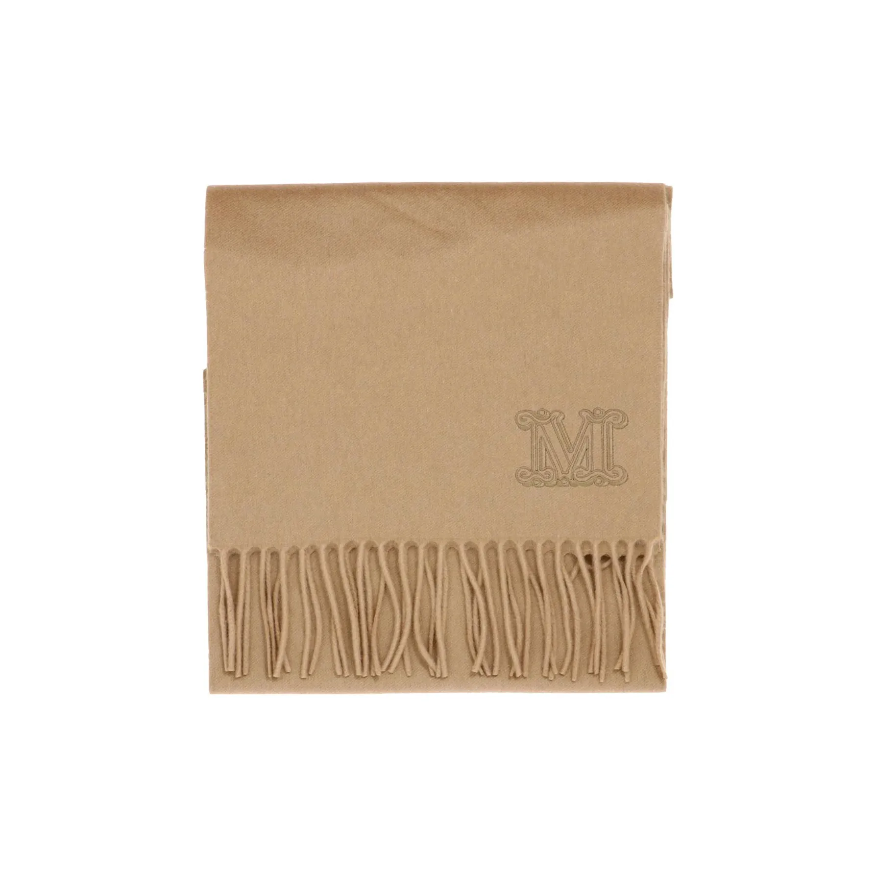 MaxMara Кашемир Вязаные Шарфы Коричневый Женские