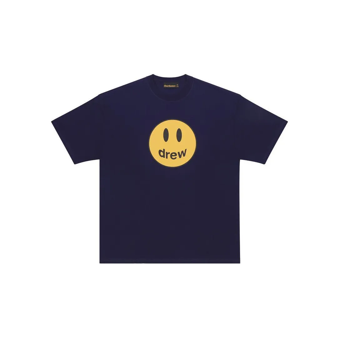 Drew House T-Shirt Унисекс Темно-Морской Синий