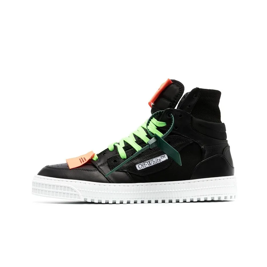 OFF WHITE Off Court 3.0 High 'Black Orange Green'