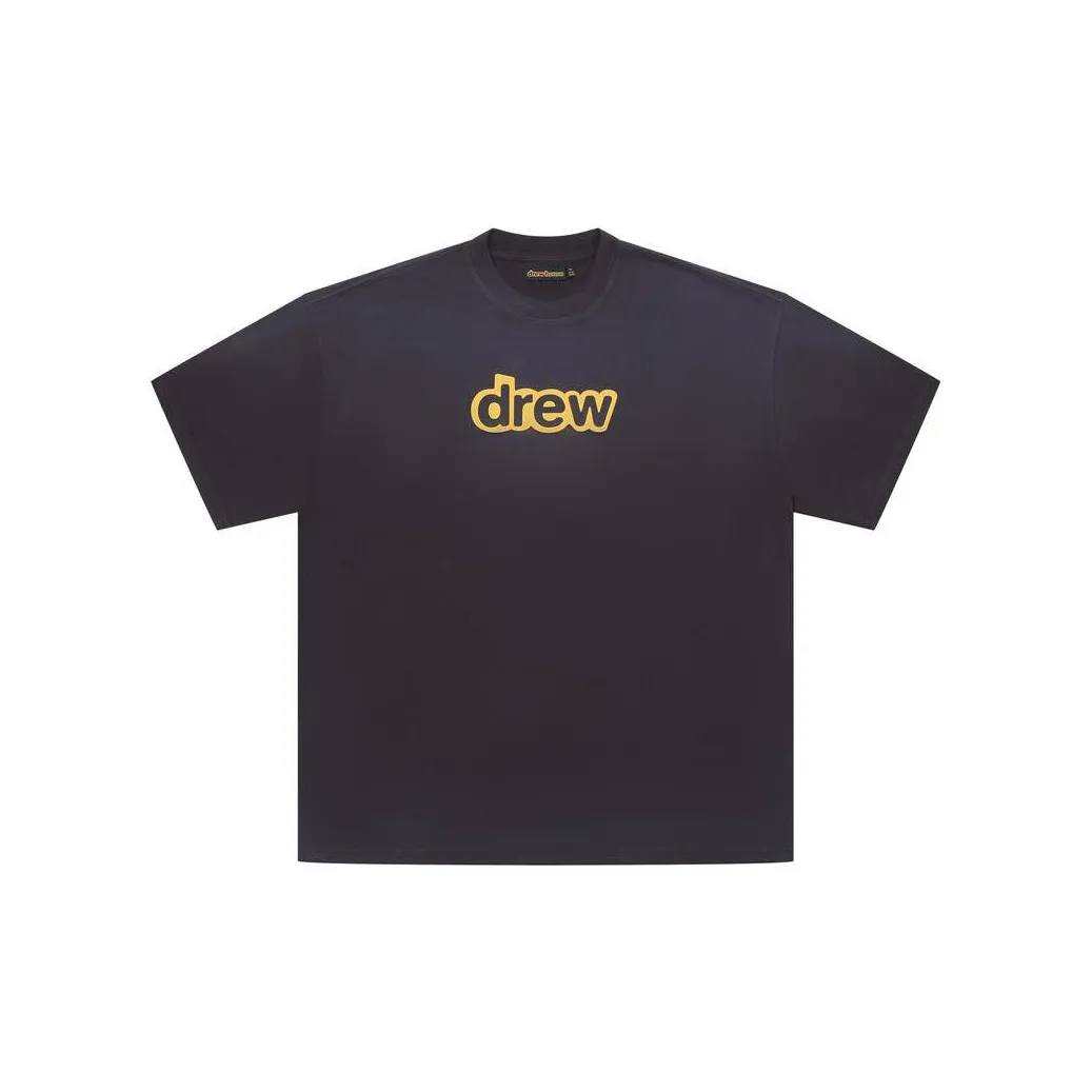 Drew House T Shirts Unisex Faded Black