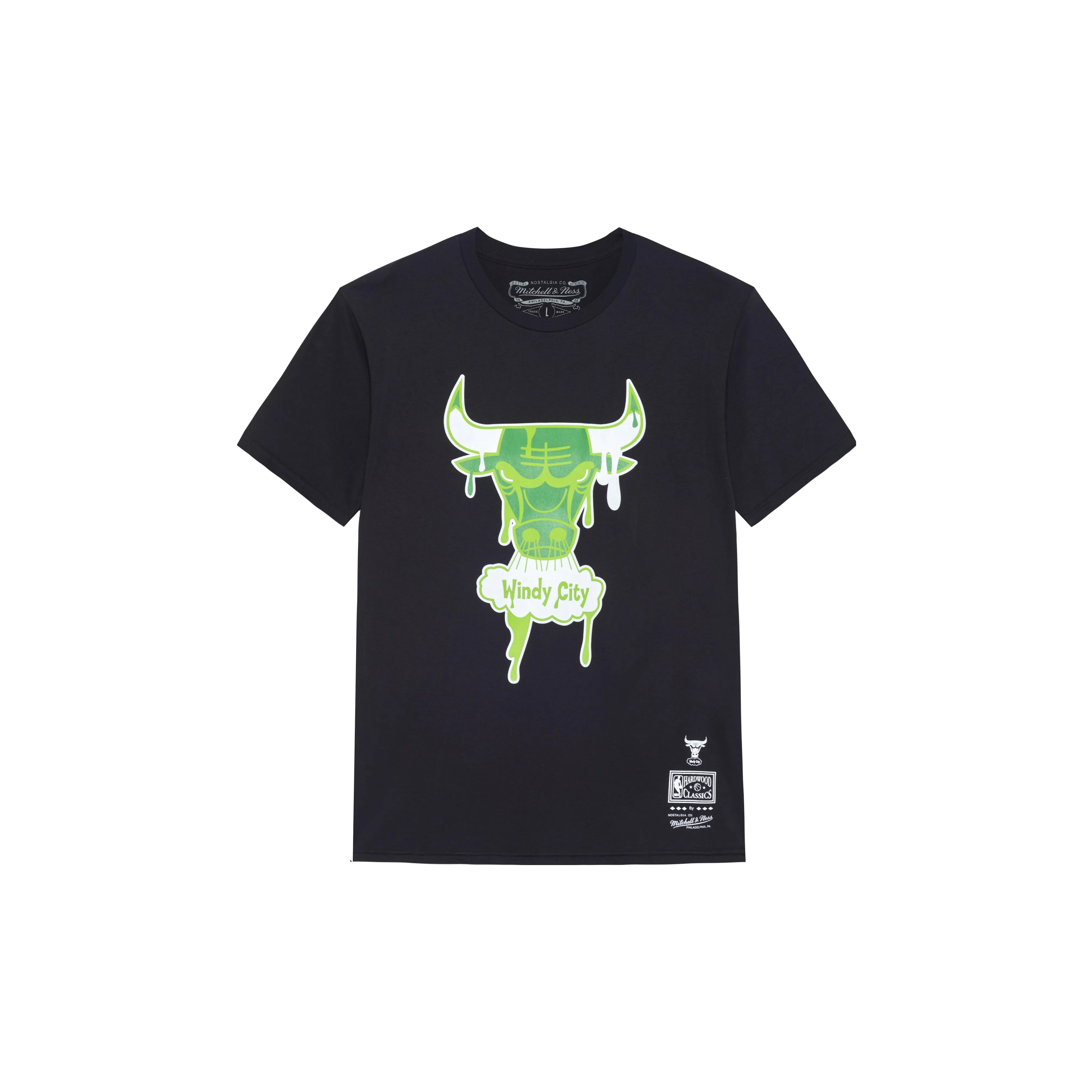 MITCHELL NESS T-Shirt Унисекс Черный