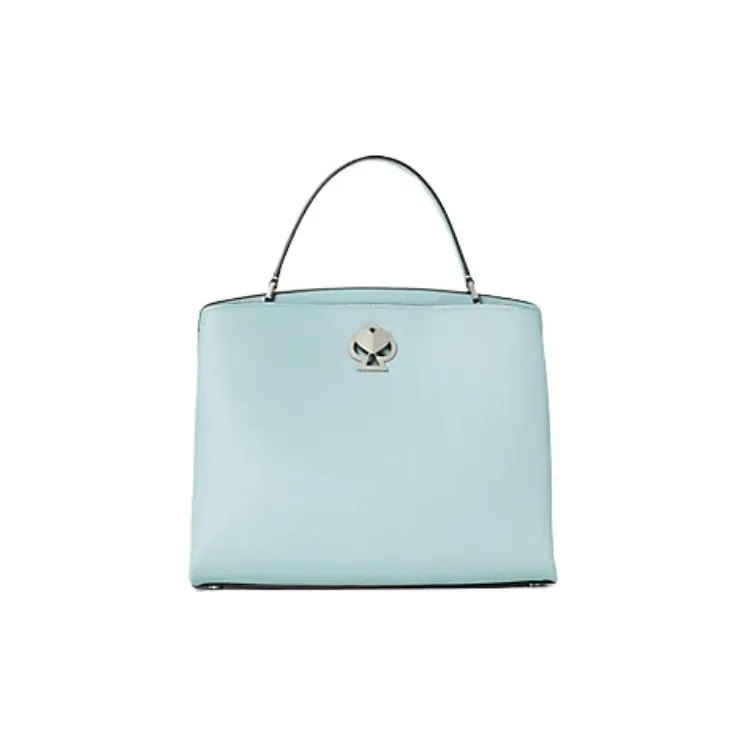 Kate Spade Romy Pebble Кожа Сумка через плечо Сумка через плечо Сумка среднего размера Женская Облачный туман Синий