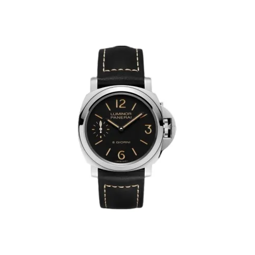 PANERAI Ручной Механический Movement Мужские часы Luminor LUMINO Collection, 44 мм, черный