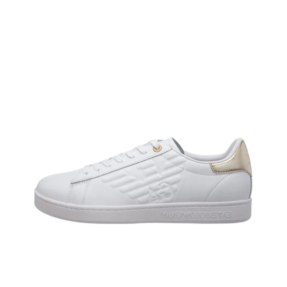 EMPORIO ARMANI Logo Embossed Classic Cc Sneakers