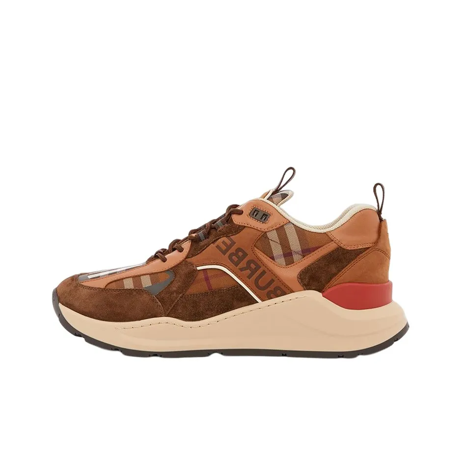 Burberry Sean Sneaker 'Check - Dark Birch Brown'