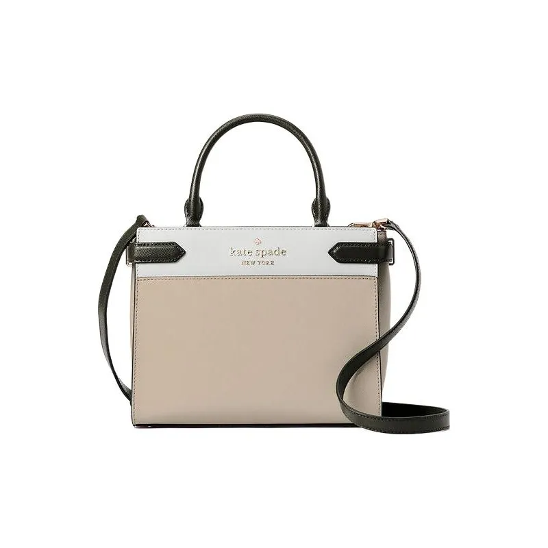 Kate Spade Leather Tote Bag, Shopping Bag, Shoulder Bag, Crossbody Bag, Handbag Regular Women's Cameo Brown
