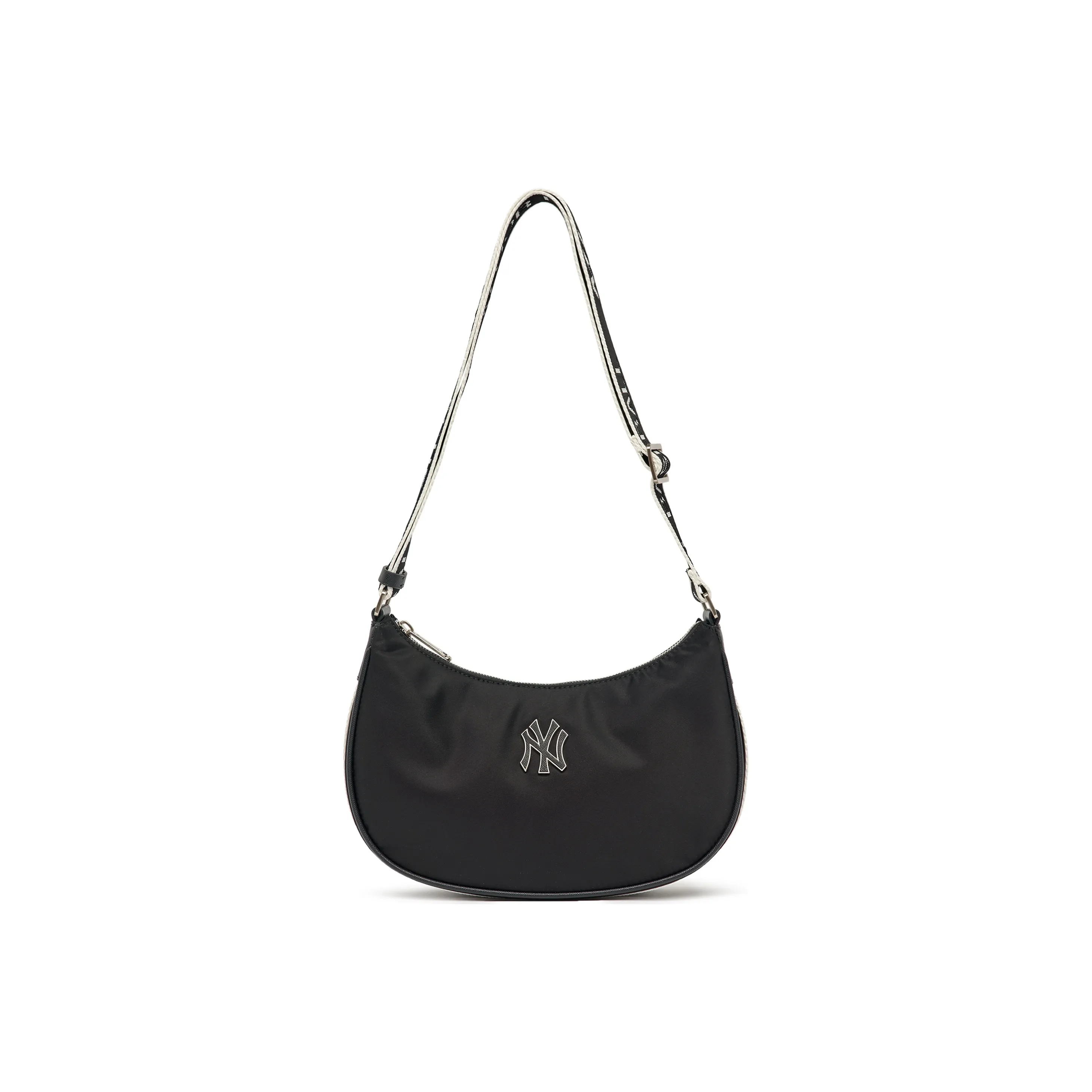 MLB Boston Red Sox Искусственная кожа Нейлоновая сумка-хобо сумка через плечо сумка для женщин черная