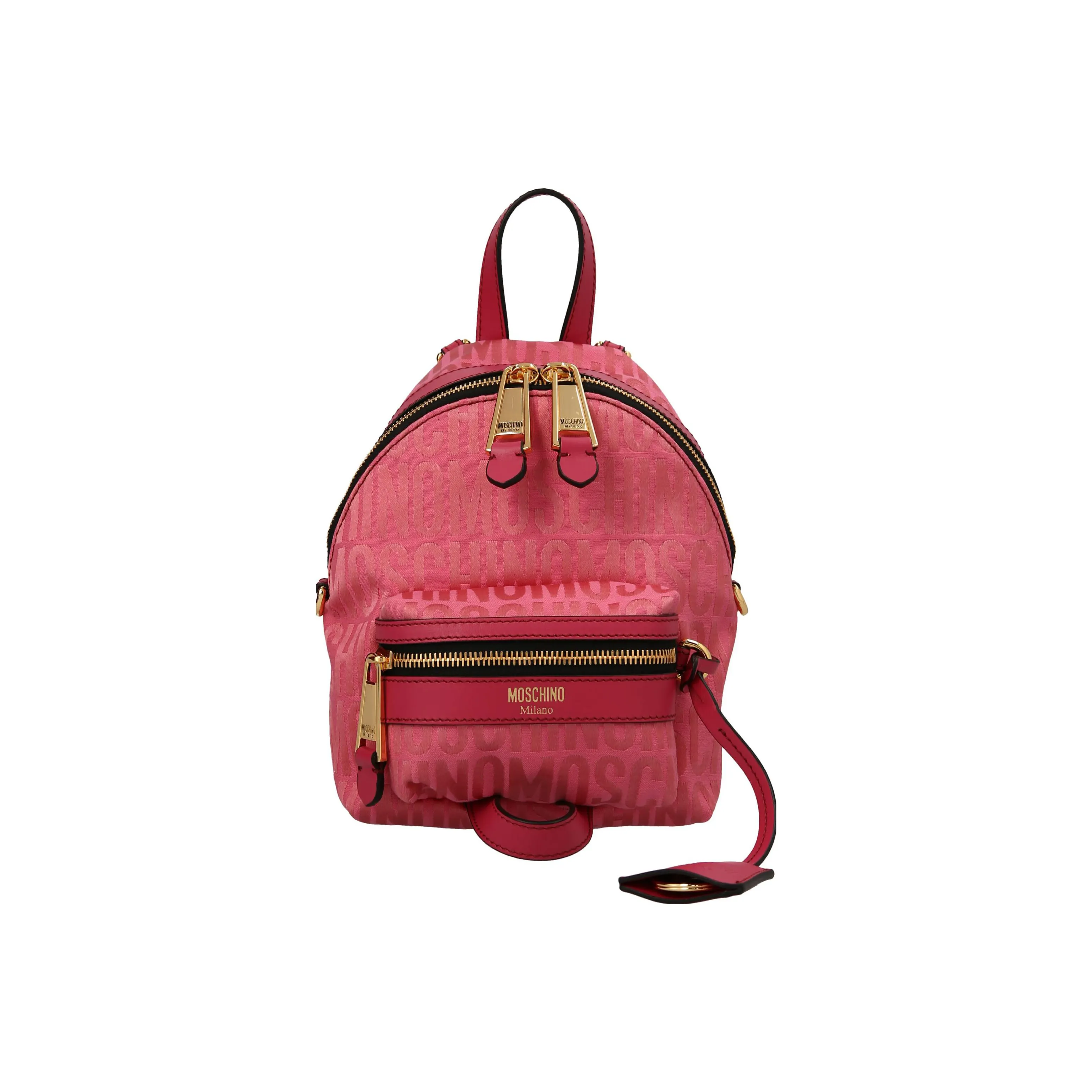 MOSCHINO Хлопок с Полиэстер Рюкзак Женские Фуксия