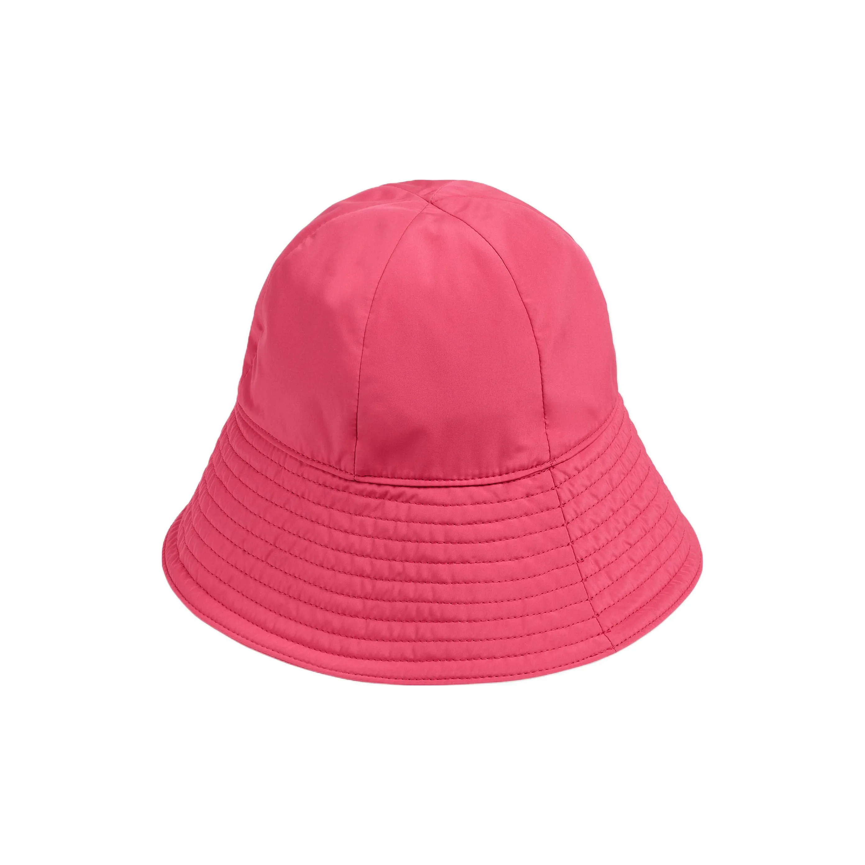 GUCCI Нейлоновая шляпа-ведро Розово-красная Женская