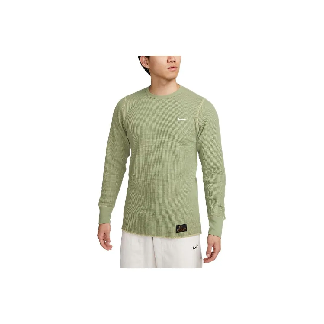 Nike Масляный Зеленый Мужской T-Рубашки