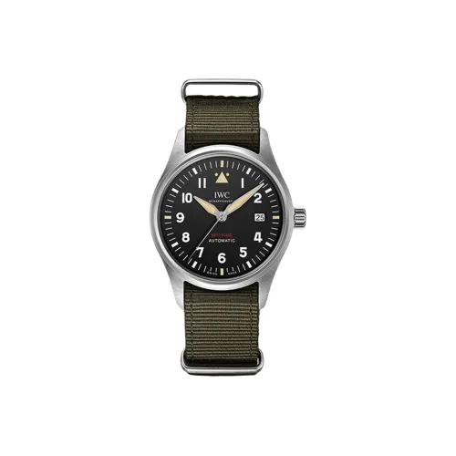 IWC Автоматический Механический Movement Мужские Часы Pilot Collection 39 мм Черные