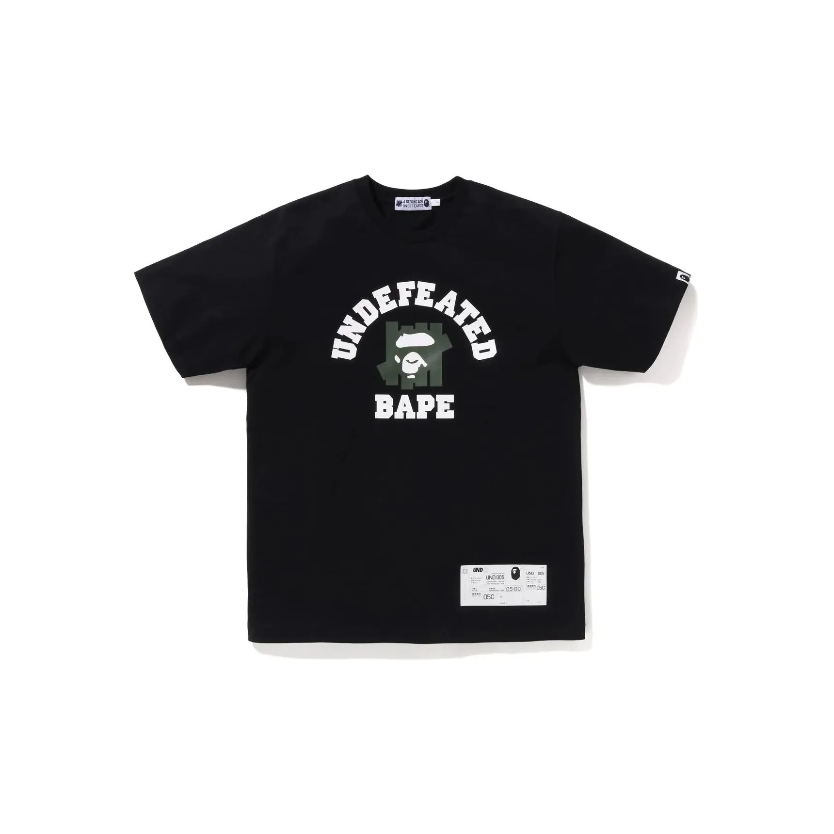 A BATHING APE x UNDFEATED FW22 T Рубашка Мужская