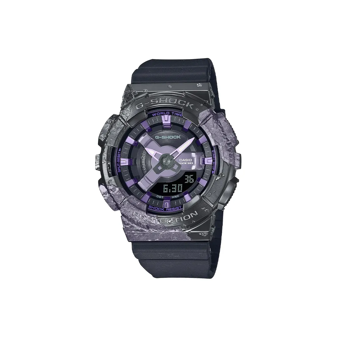 CASIO Кварцевый механизм Смольный ремешок Женские часы Черный циферблат