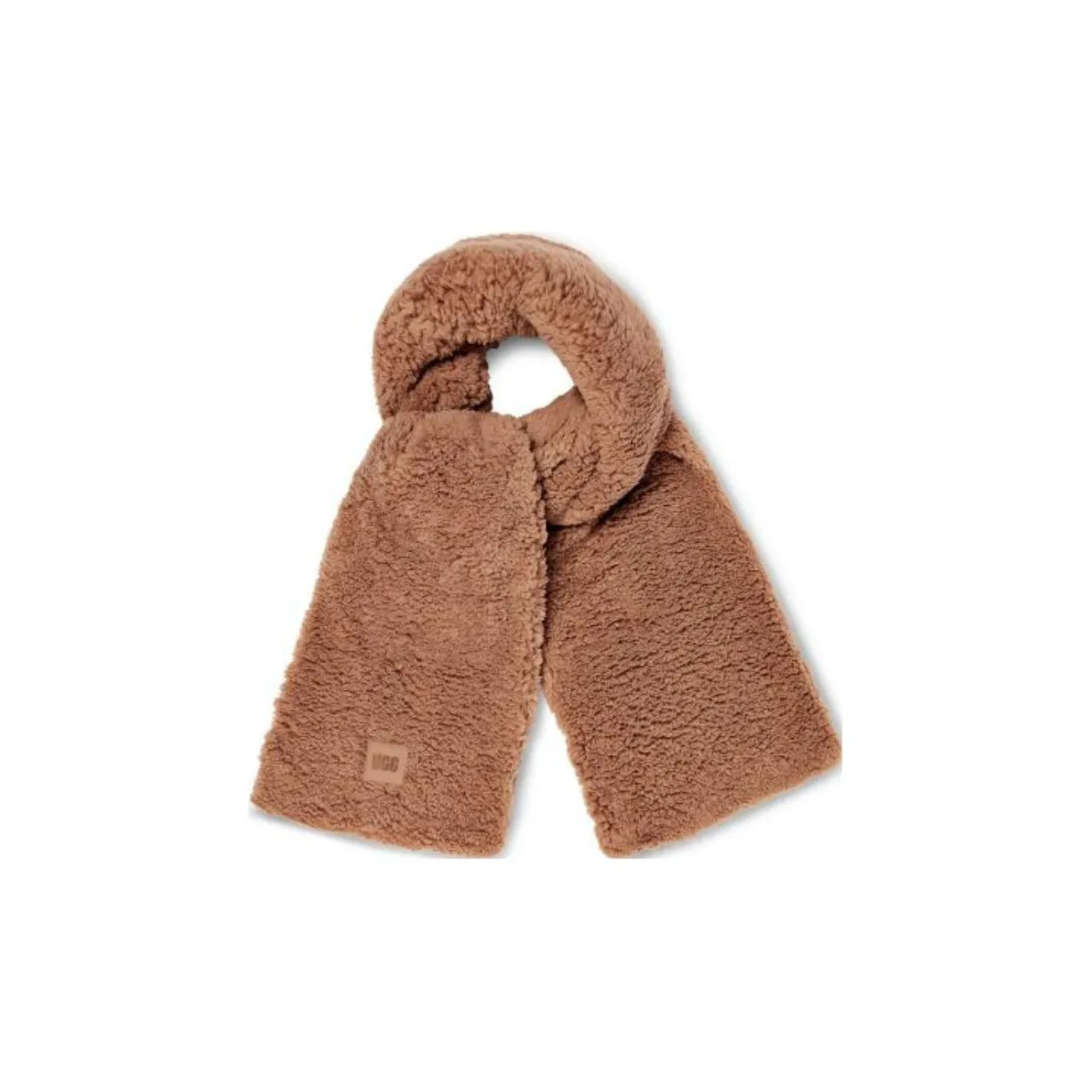 UGG Полиэфирный трикотаж Шарфы Коричневый Женские