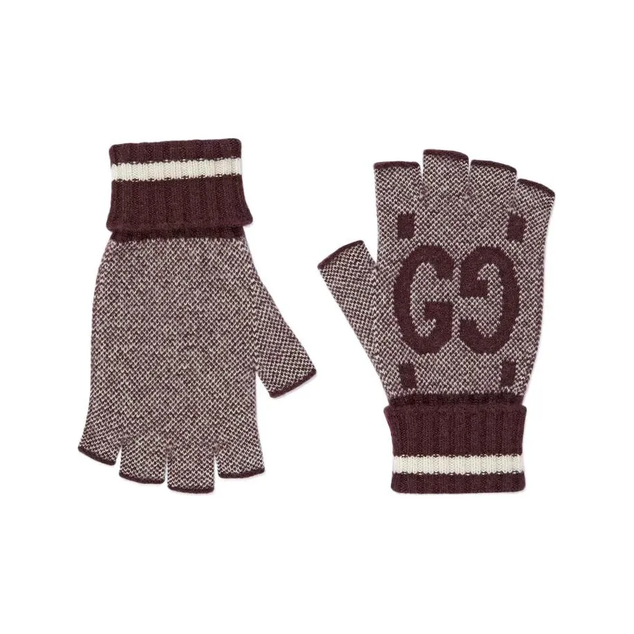 GUCCI Кашемировые вязаные перчатки для мужчин