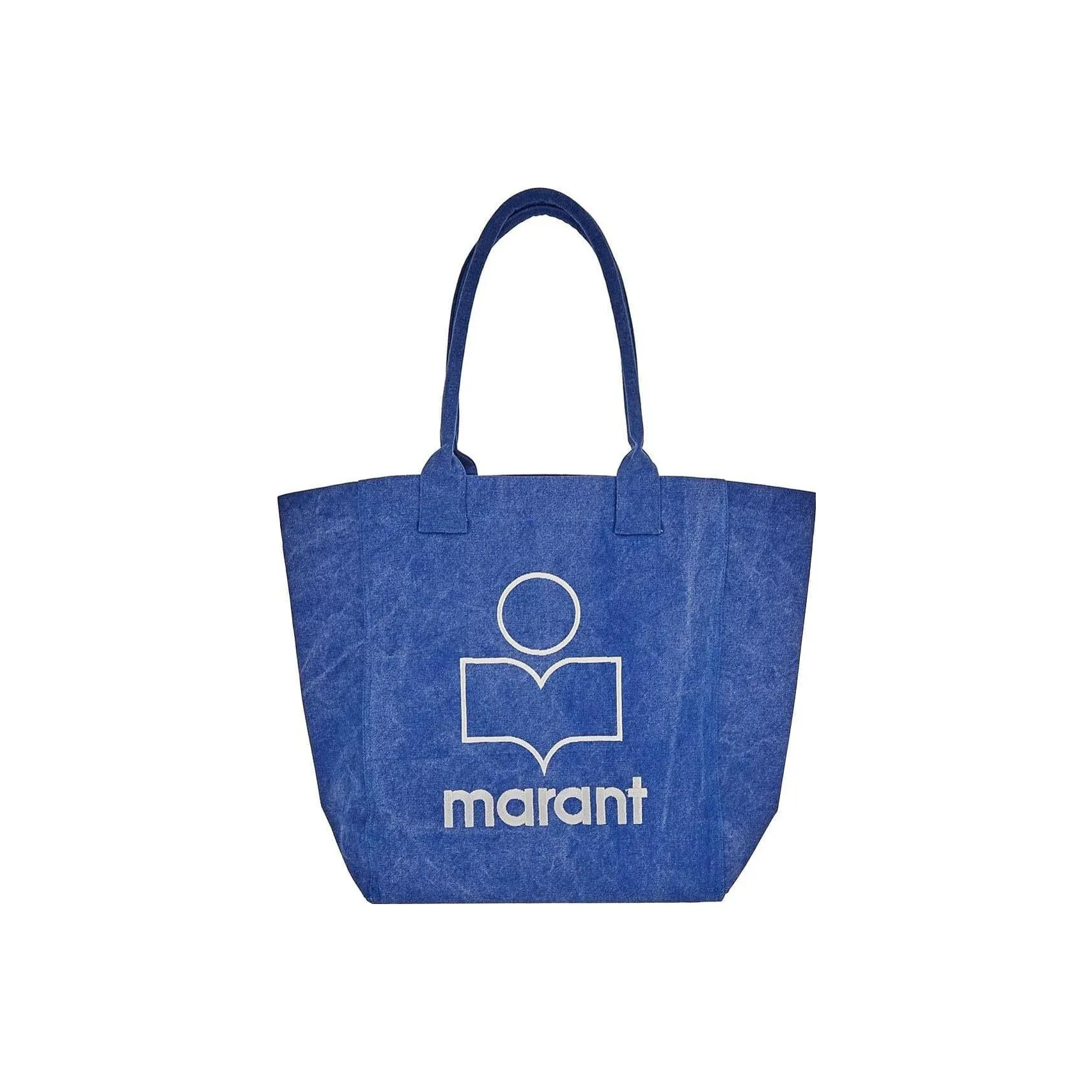 ISABEL MARANT Yenky Logo embroidered Tote Bag