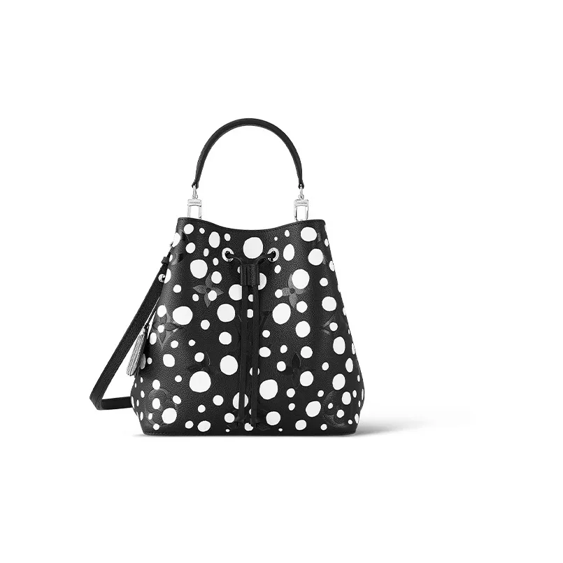 LOUIS VUITTON X Yayoi Kusama NeoNoe Mm Black/White