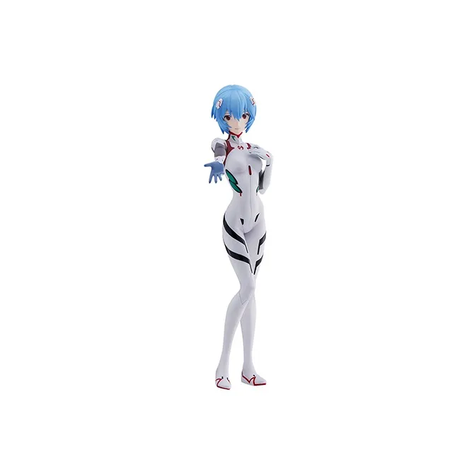 SEGA Rei Ayanami Sega, Neon Genesis Evangelion Movie Momentary White Overwhelming Instant Bonus Gifts 19cm