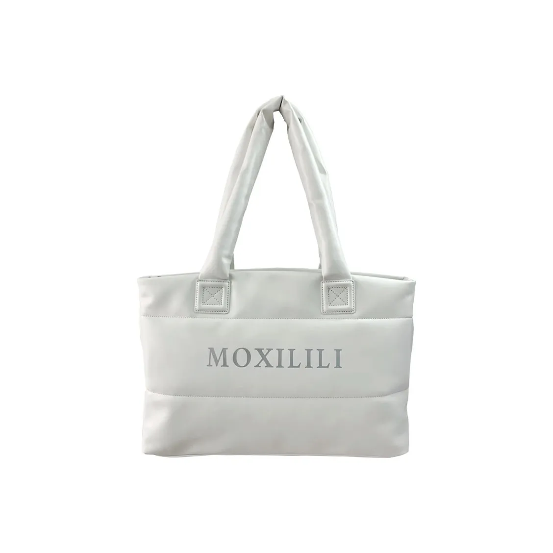 Mosiliri Ткань Тоут Сумка Сумка для покупок Commuter Сумка Сумка Сумка через плечо Унисекс Белый