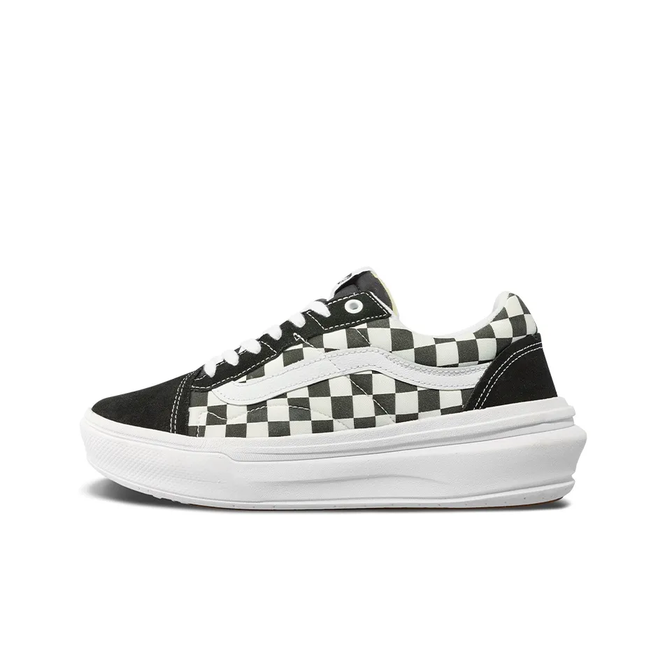 Old Skool Vans Overt Cc 
Checkerboard   Black
