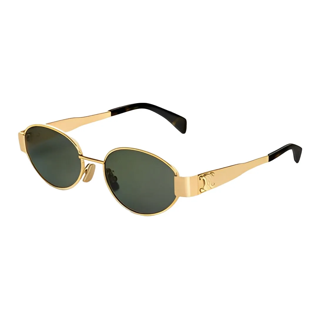 CELINE Triomphe Metal 01 Sunglasses In Metal
