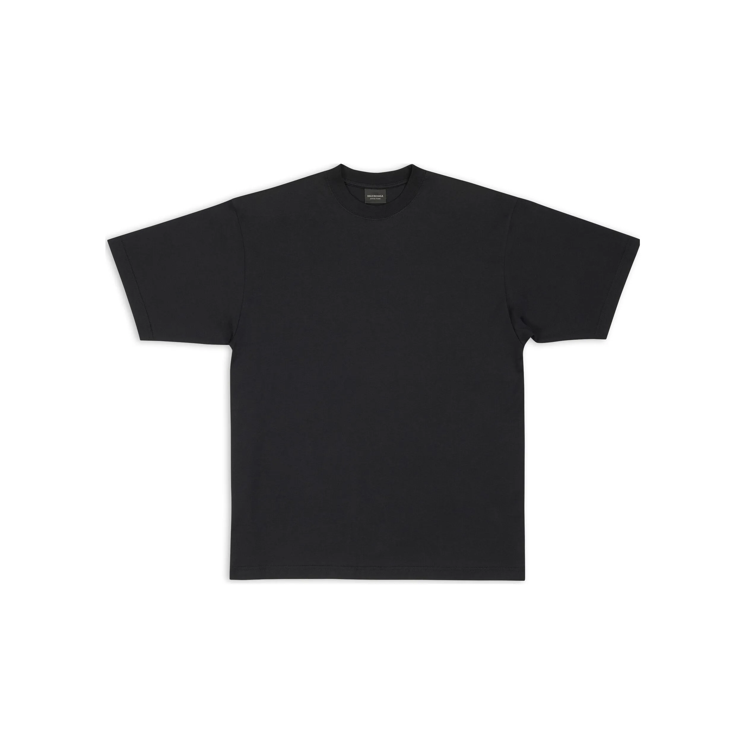 Balenciaga Men's Care Label Medium Fit T Shirt