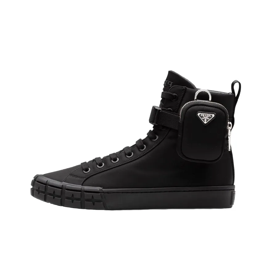PRADA Wheel Re Nylon High 'Black'