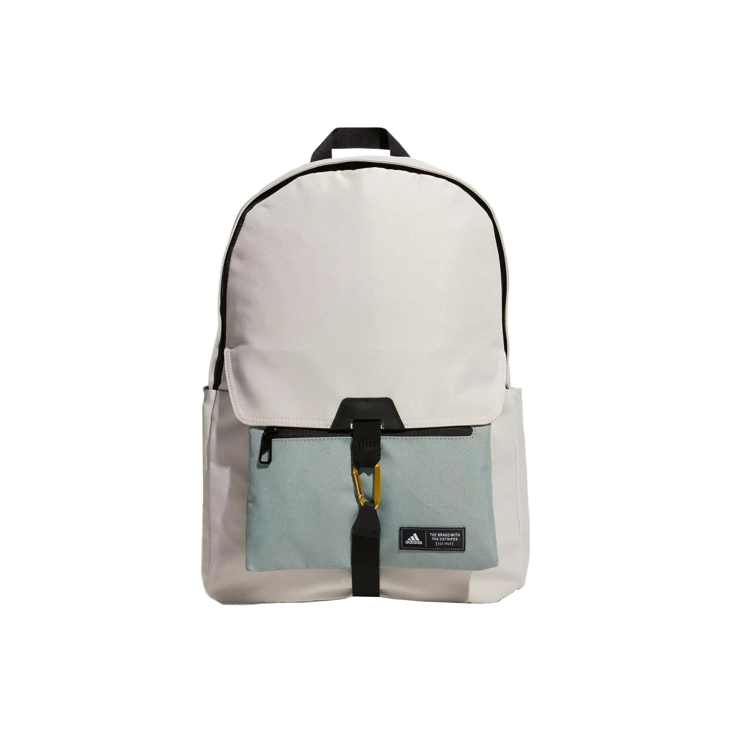 Adidas Recycled Material Polyester Backpack Regular Unisex Clear Brown