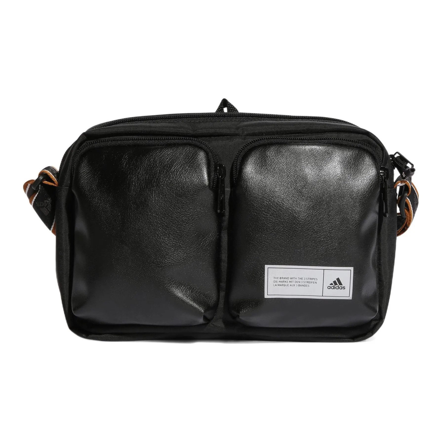 Adidas Polyamide Sports Bag Shoulder Bag Crossbody Bag Regular Unisex Black