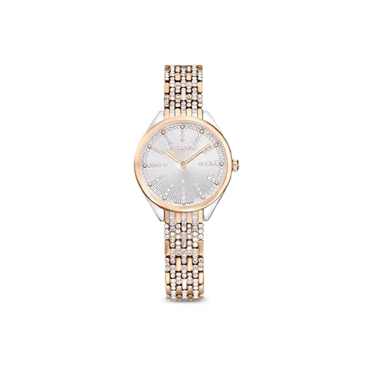 Swarovski Наручные часы Кварцевый механизм Металлический ремешок Белый циферблат Женские часы 5649987