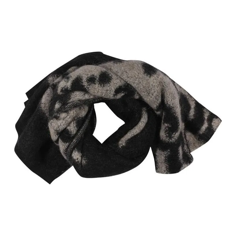 Y 3 Knit Scarves Men's Black
