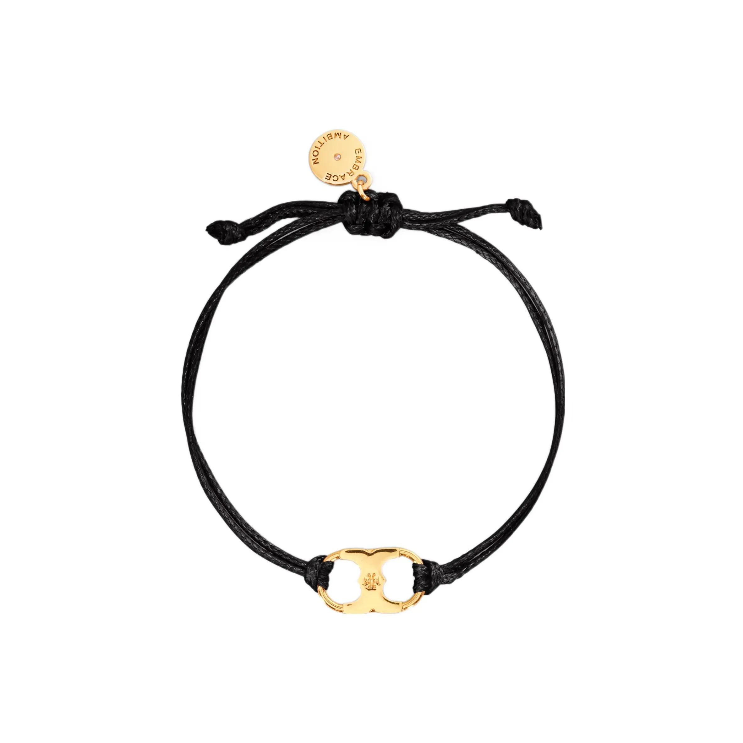TORY BURCH Alloy Hand Rope Women's Black/Gold