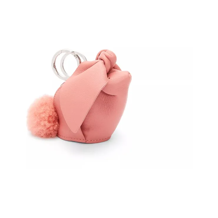 LOEWE Nappa Коровья кожа с овчиной украшение сумка аксессуар женский розовый