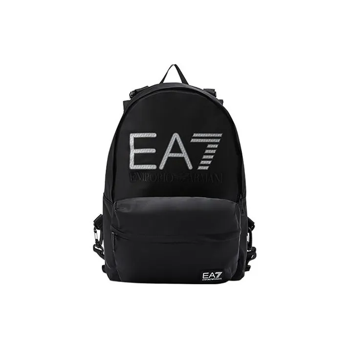EMPORIO ARMANI Fabric Backpack Tubas Men's Black
