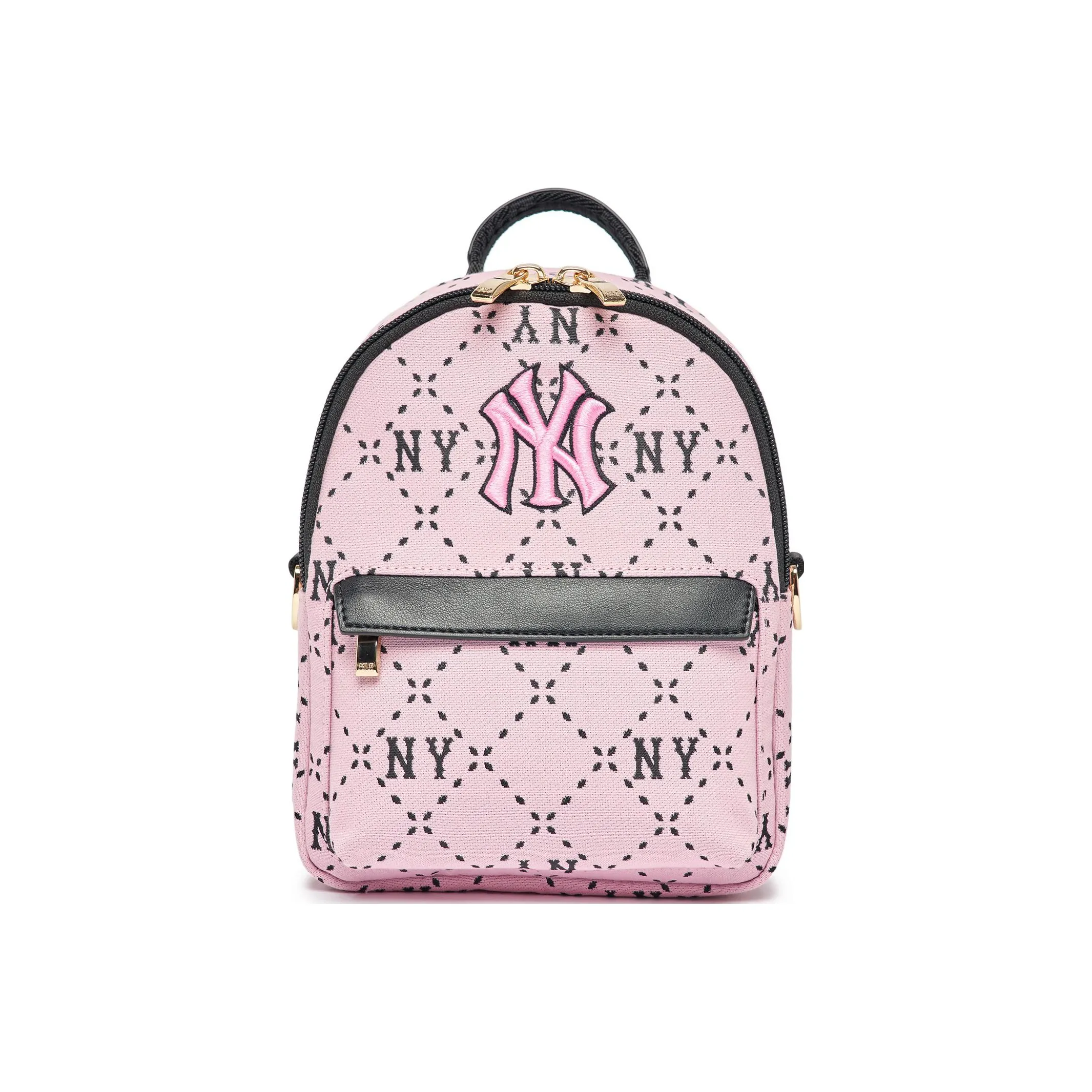 MLB Нейлон с искусственной кожей рюкзак мини женский розовый