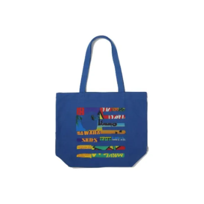 Carhartt WIP Canvas Tote Bag Shopping Bag Canvas Bag print Shoulder Bag Regular Unisex Blue