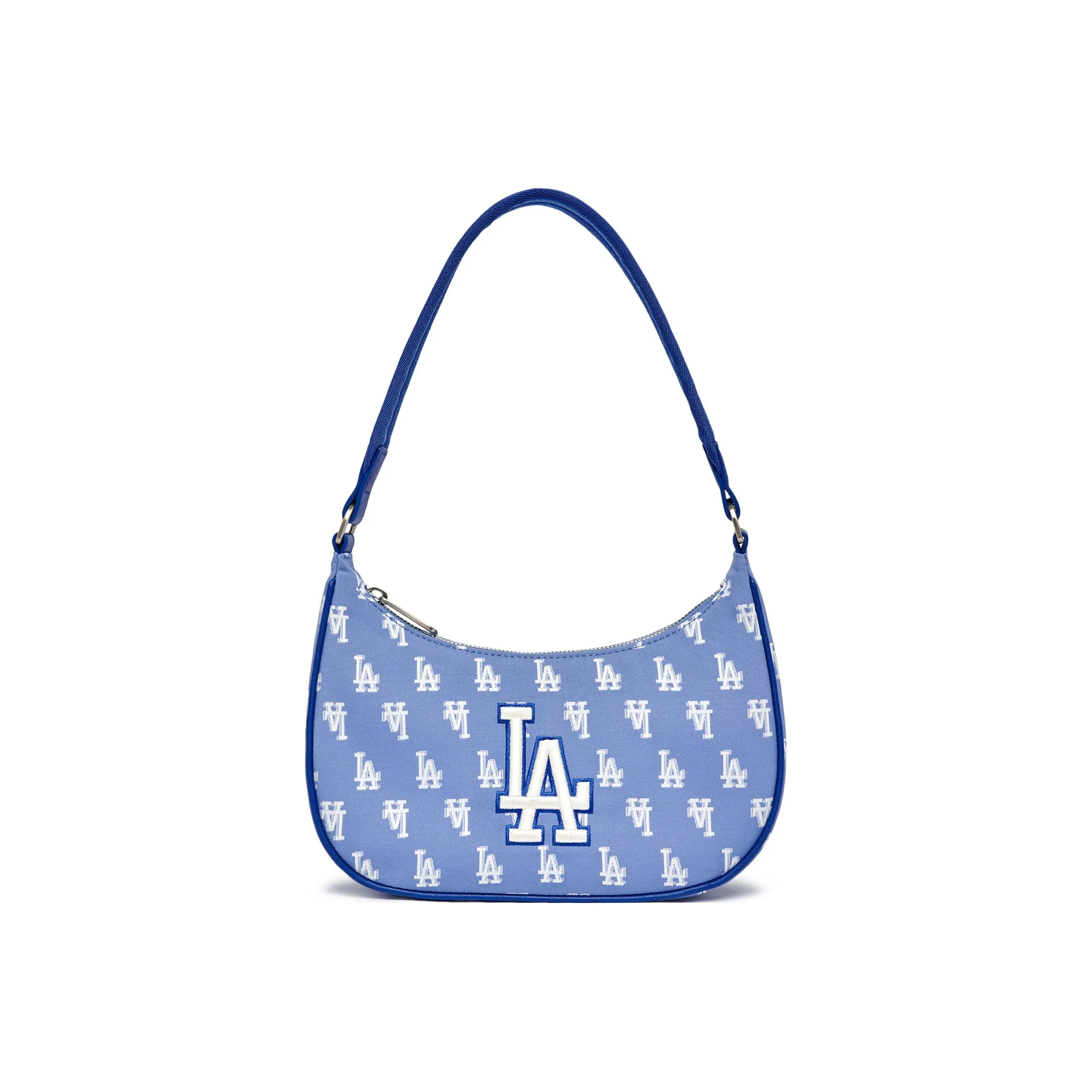 MLB Polyester Shoulder Bag Hobo Bag Dumpling Bag Handbag Shoulder Bag Women's Blue