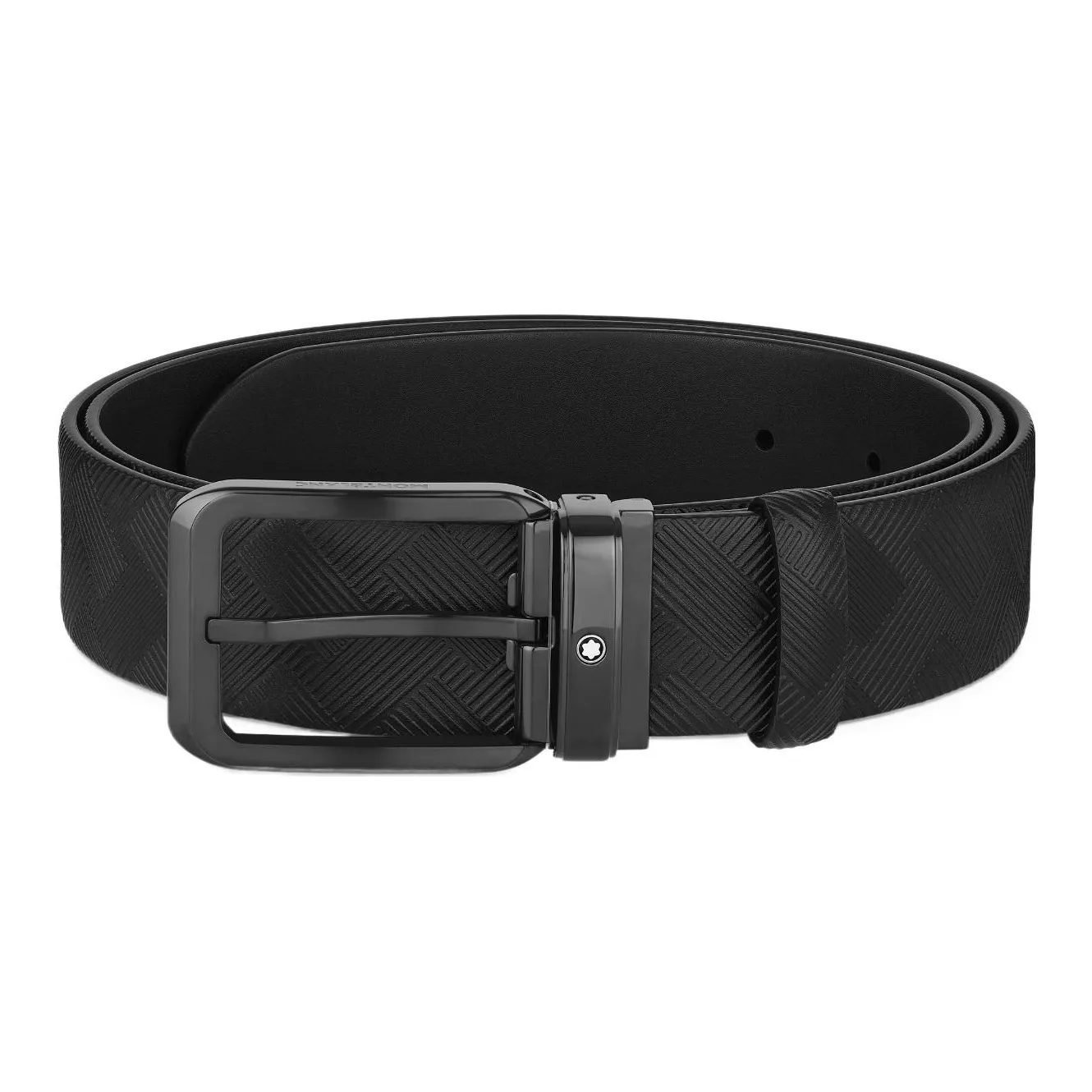 MONTBLANC Кожаные ремни Мужской Черный