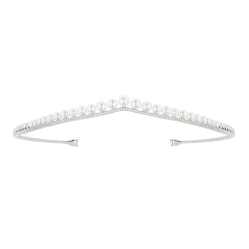 Chaumet JOSÉPHINE 18K Белый, золотой, жемчужный, ромб аксессуары серебряный женские