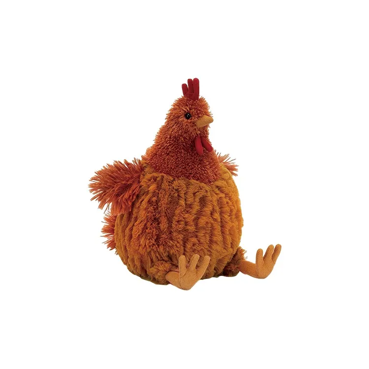 JELLYCAT Farm Animal Collection Cecil Курица Кукла Плюшевая Кукла 22 см Высота